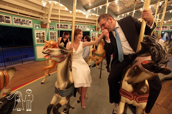 Offbeat unique Washington DC wedding Glen Echo Park wedding venue (10)