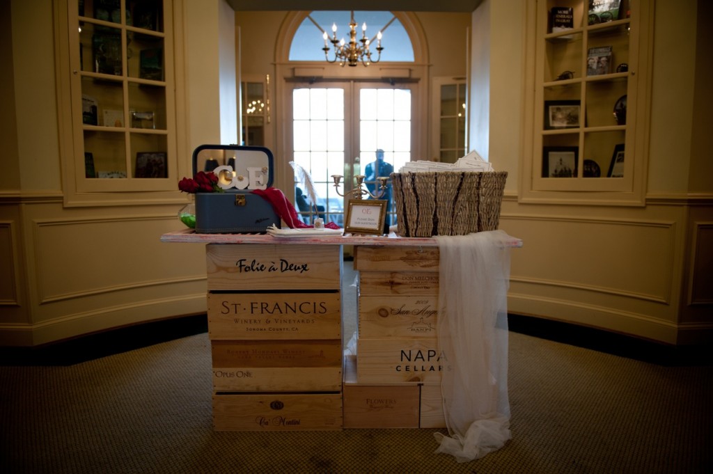 vintage american wedding design theme