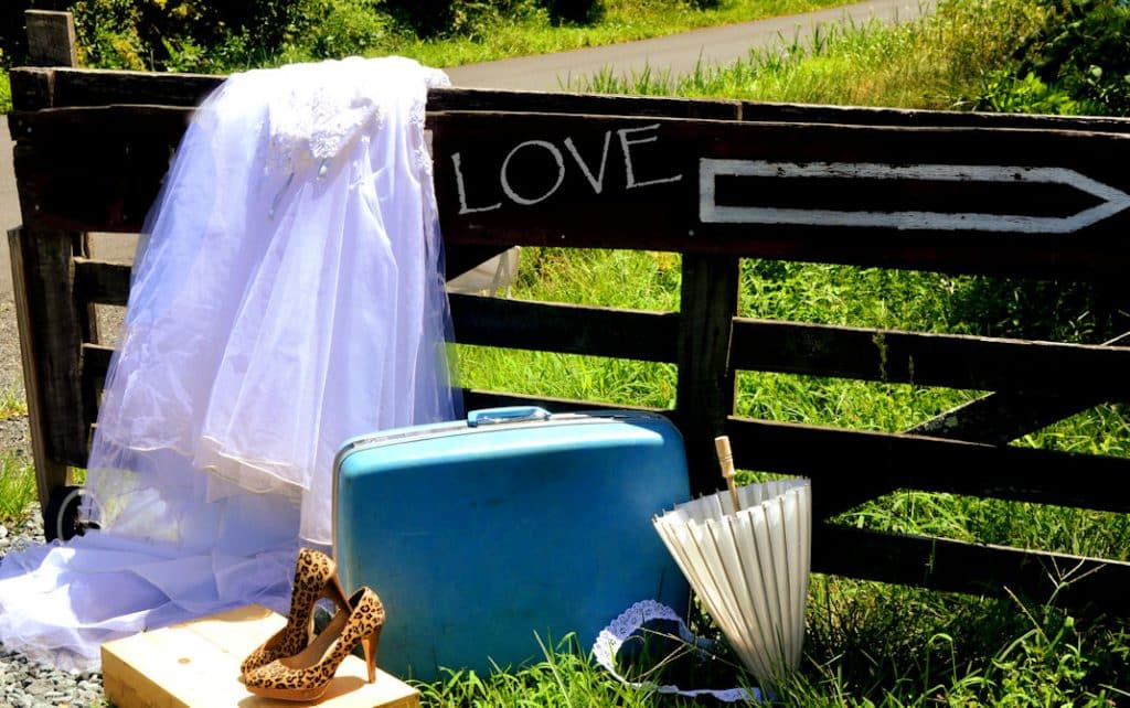 shabby chic wedding design theme