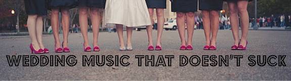 wedding music that doesn't suck graphic