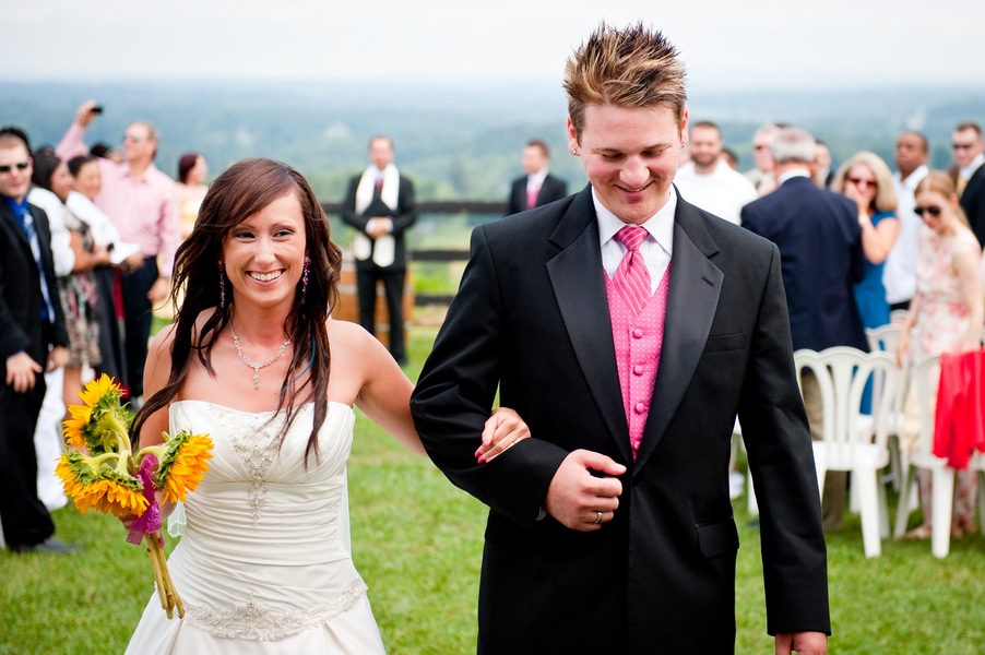 neon colors offbeat virginia wedding techno music bluemont vineyard (13)