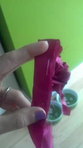 DIY fabric flower belt tutorial step by step pictures (4)