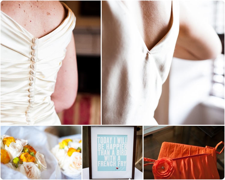 washington dc same sex wedding arts club of washington orange & teal