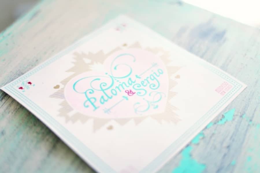 red hearts snowy new mexico wedding inspiration