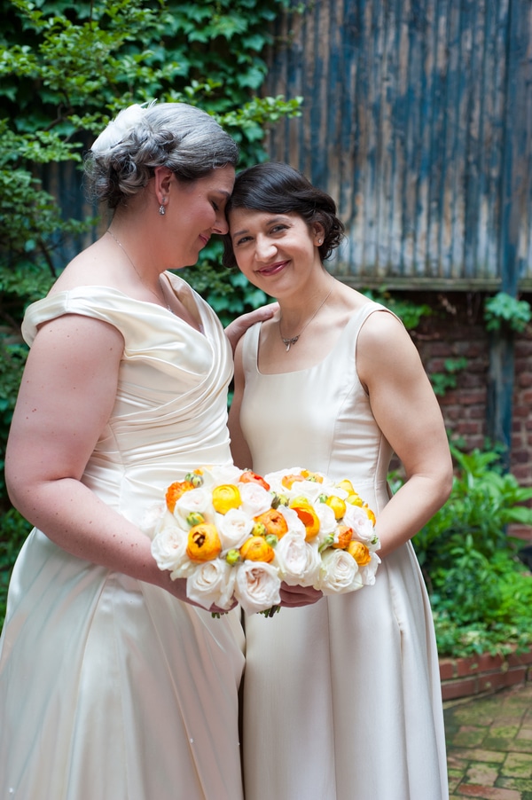washington dc same sex arts club of washington orange wedding
