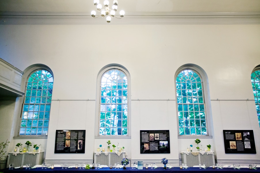 same sex washington dc wedding all souls unitarian blue green