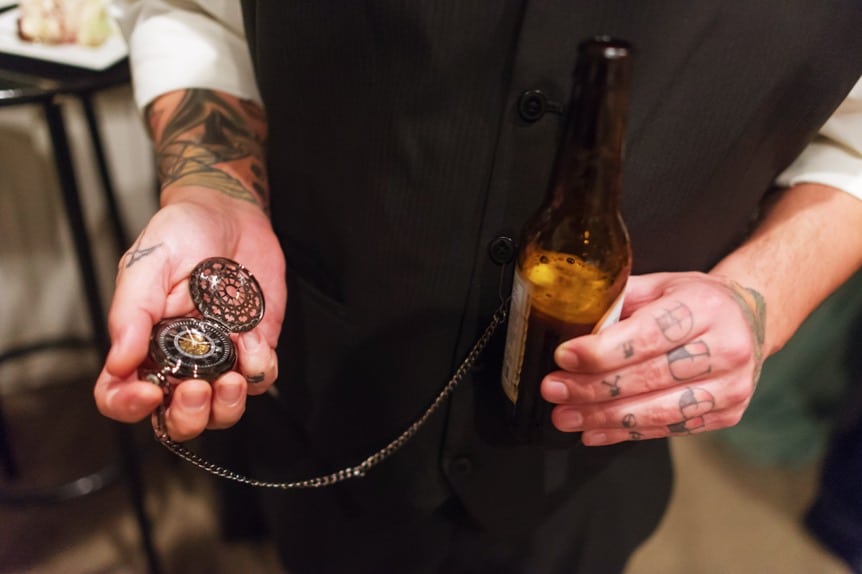 steampunk wedding groomsmen hipster pictures