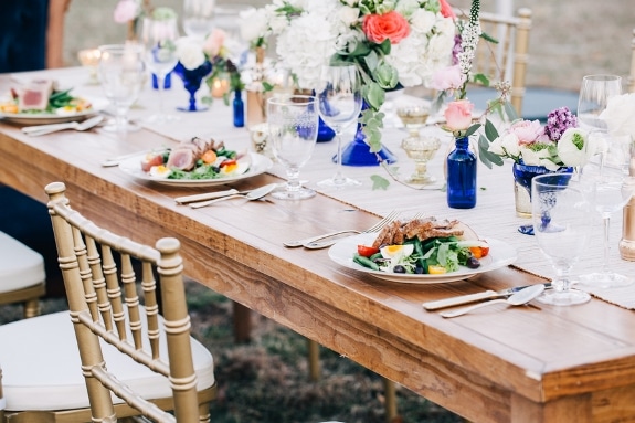 eclectic outdoors virginia wedding gold glitter