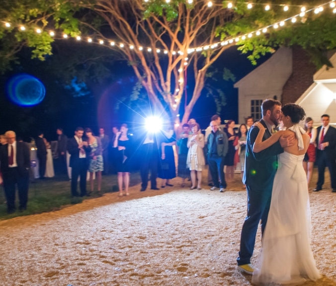 DIY yellow sunflowers offbeat outdoors maryland farm wedding