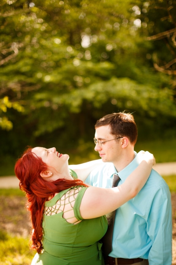 george mason virginia engagement pictures theatre offbeat