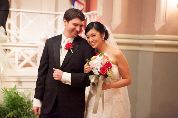 offbeat modern washington dc wedding