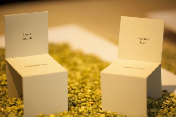 creative unique escort cards
