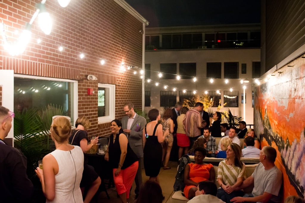 offbeat washington dc wedding reception