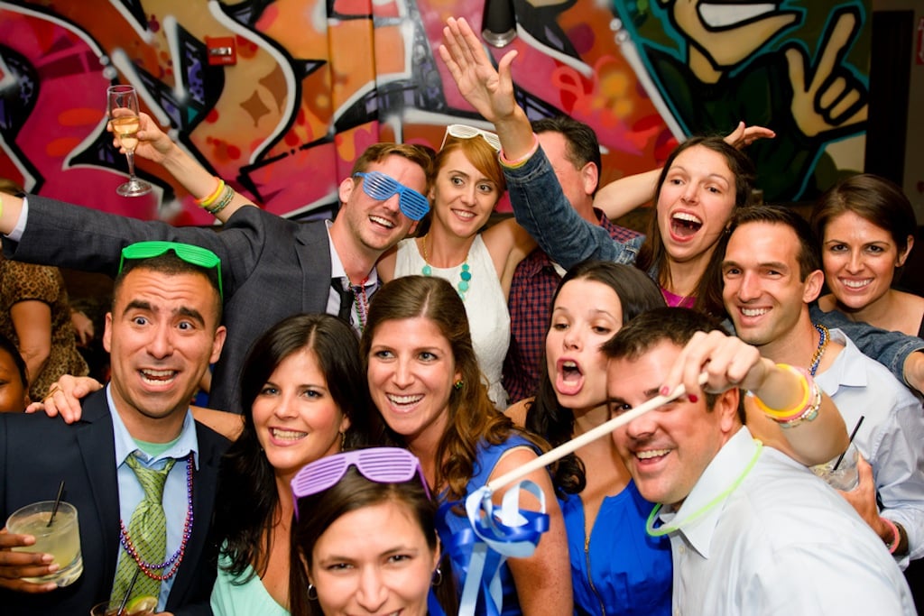 offbeat washington dc wedding reception