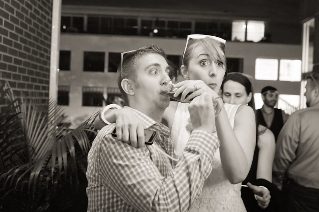 offbeat washington dc wedding reception