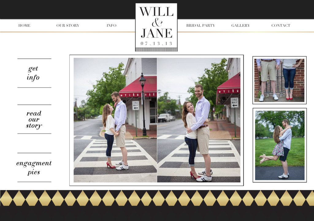 custom wedding invitations giveaway DC MD VA