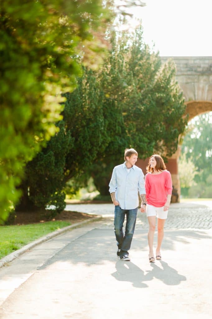 alternative richmond virginia maymont park engagement pictures
