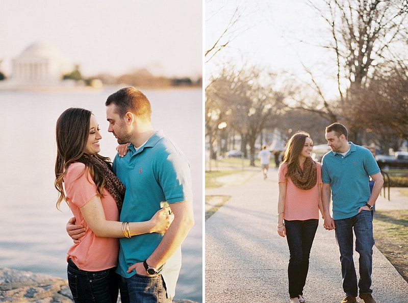 DC mall engagement pictures