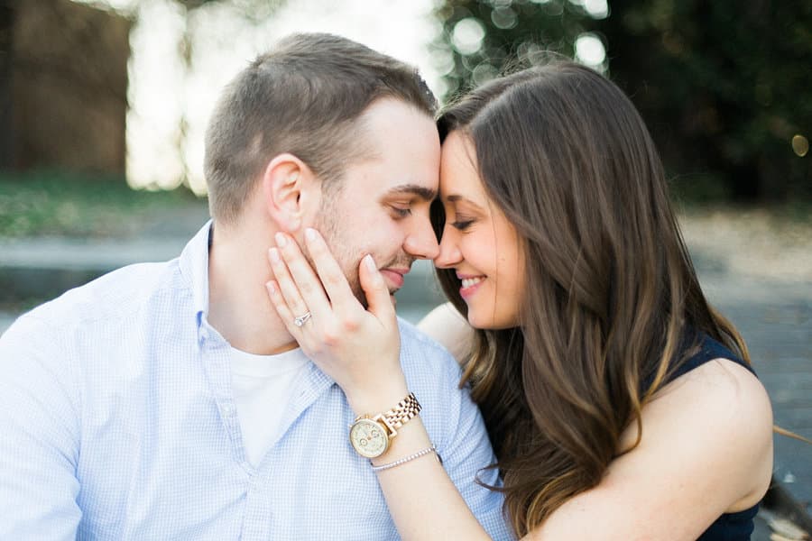 DC mall engagement pictures