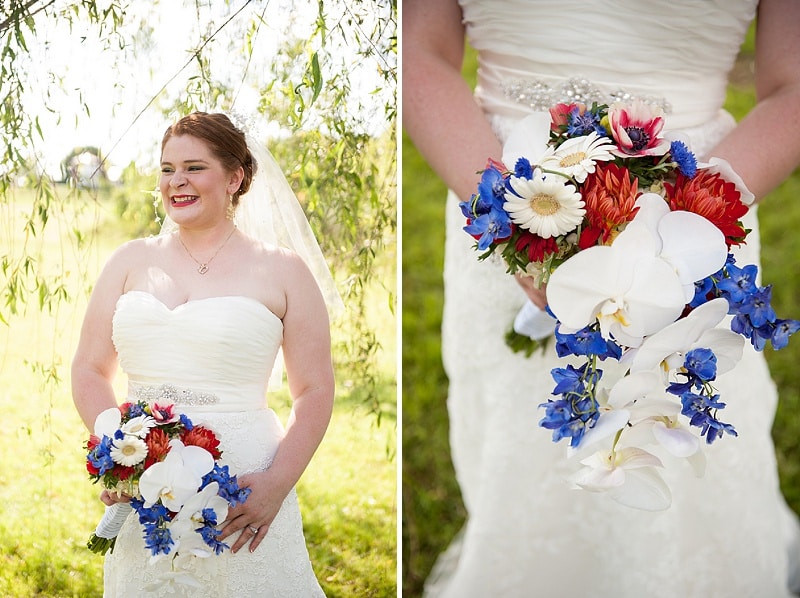 rustic DIY red white blue Virginia wedding (17)