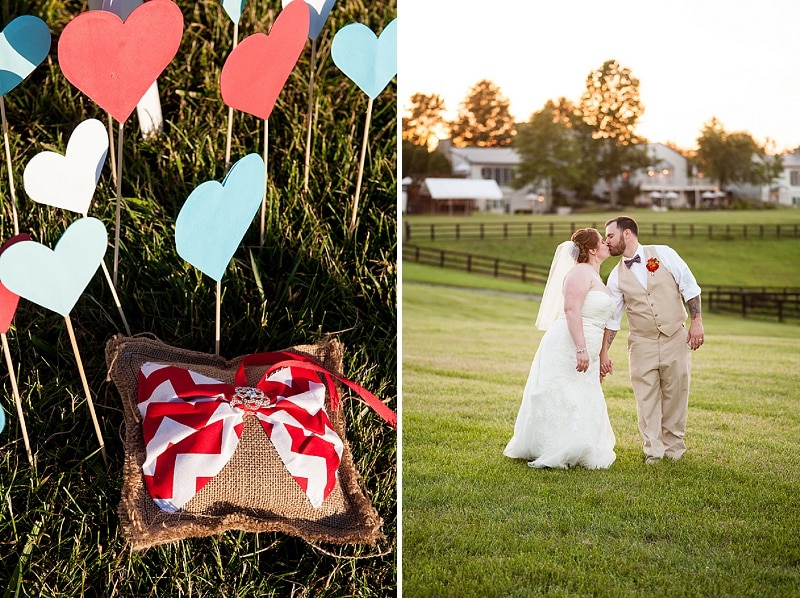 rustic DIY red white blue Virginia wedding (18)