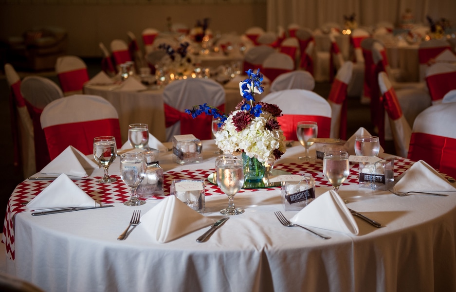 rustic DIY red white blue Virginia wedding (6)