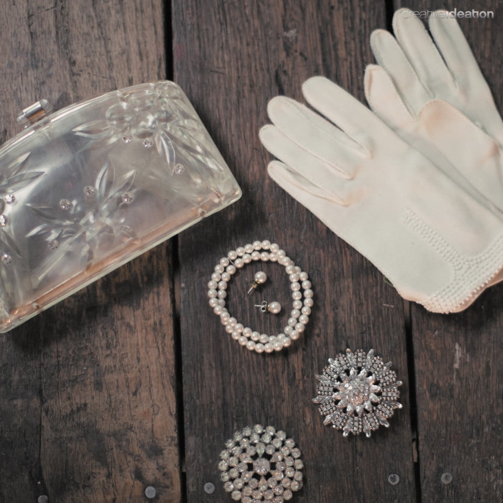 vintage bridesmaid dress hair makeup (21)