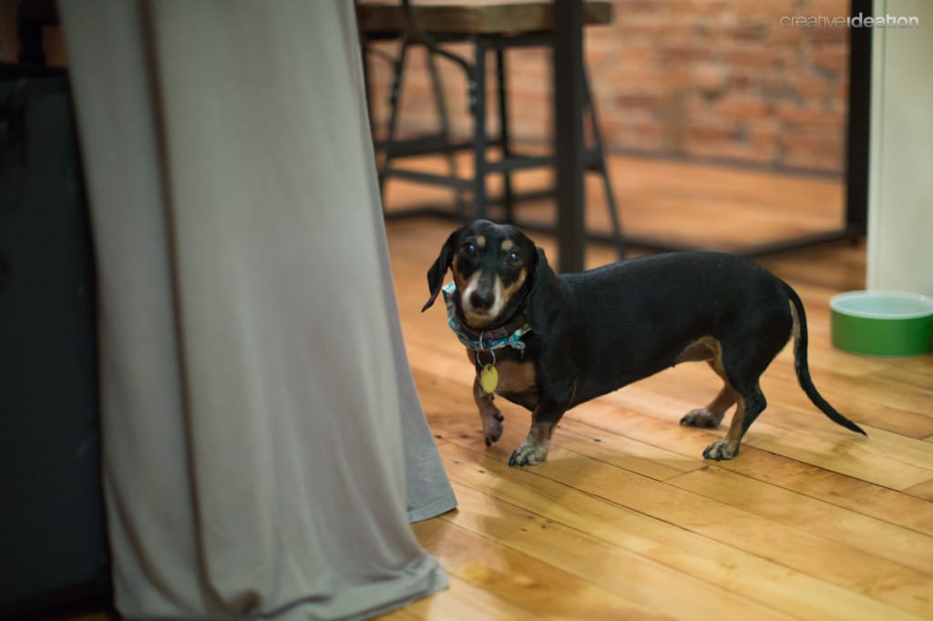 vintage bridesmaid dress hair makeup (6)
