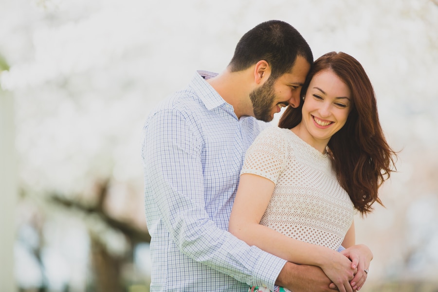 modern cherry blossom engagement pictures washington dc (5)