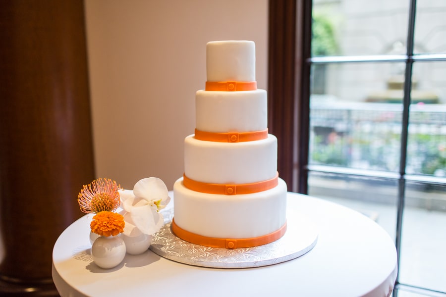 modern same sex orange themed DC wedding (15)