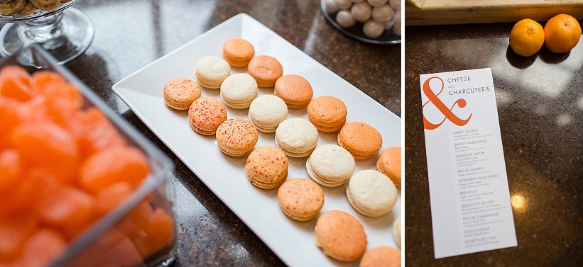 modern same sex orange themed DC wedding (4)