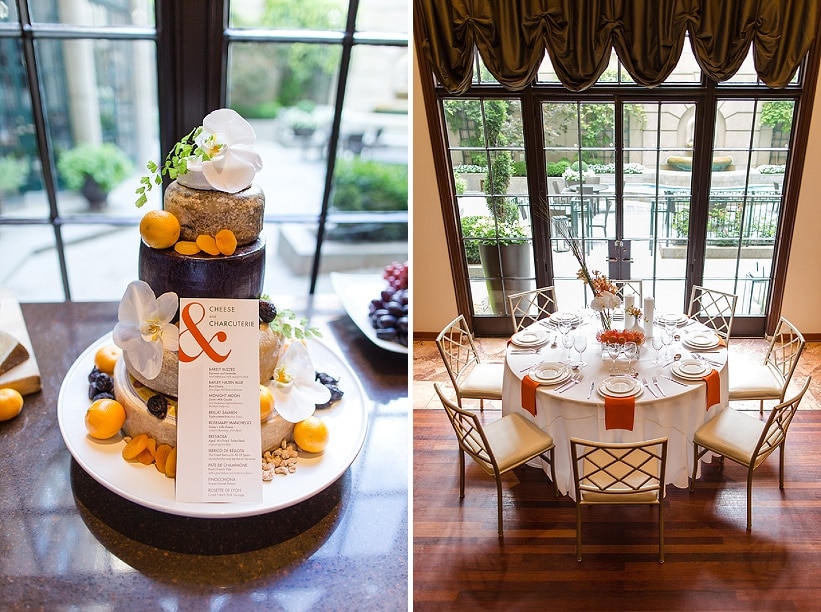 modern same sex orange themed DC wedding (5)