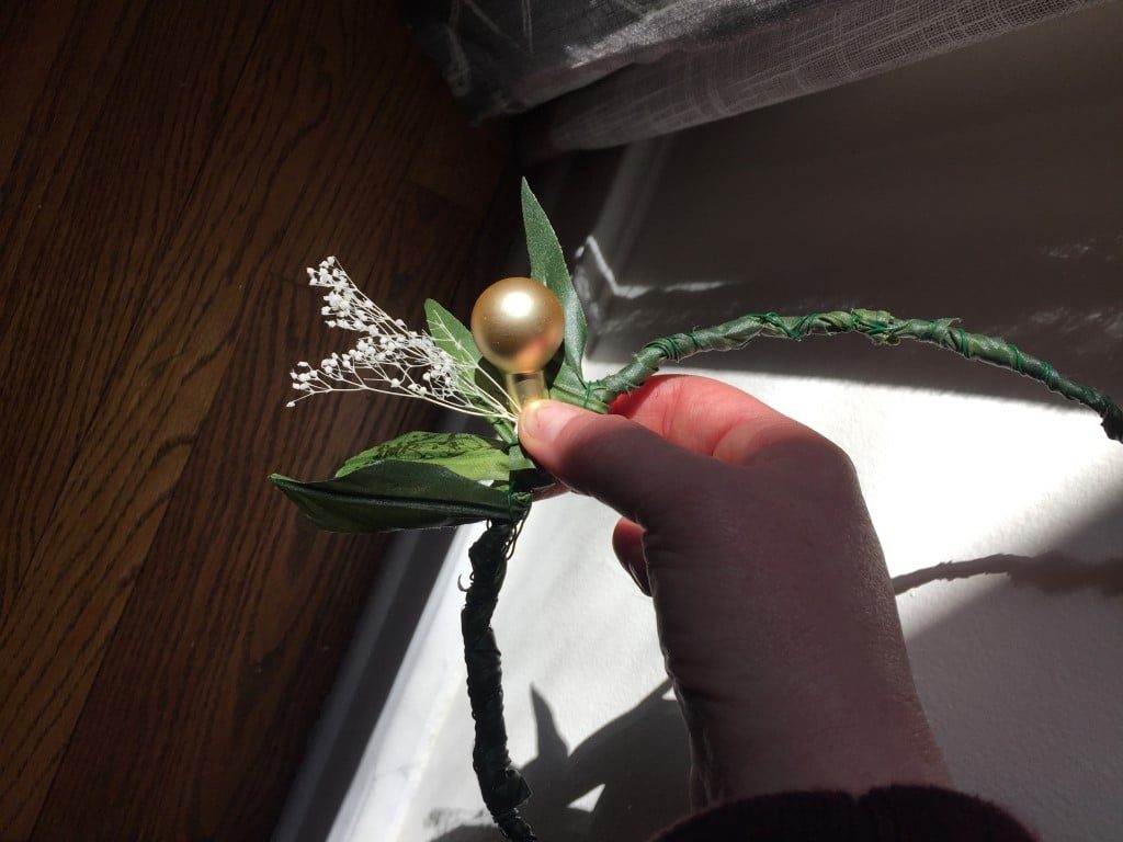 diy flower crown tutorial  (1)