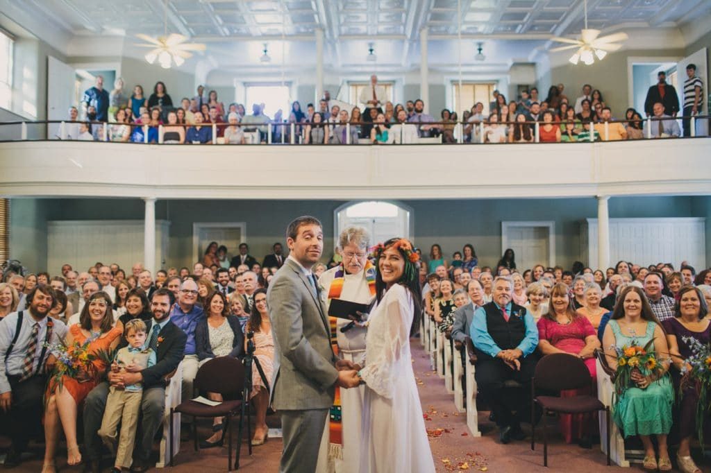 festival themed DIY rainbox colorful west virginia wedding (30)