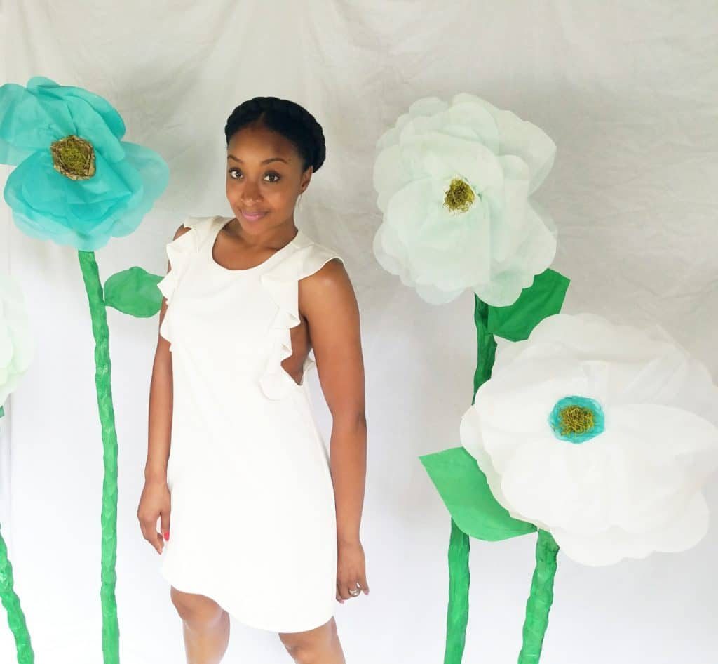 diy giant paper flower workshop how to (2)