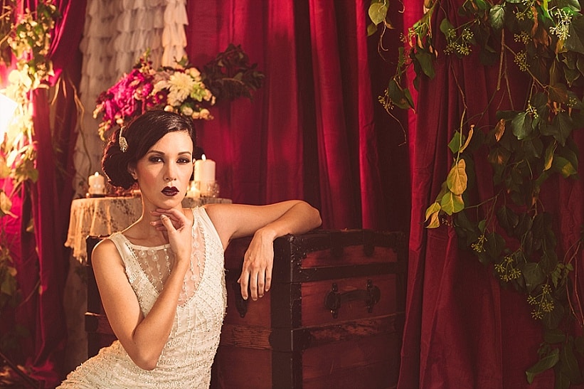 dramatic edgy wedding bride inspiration pictures (11)